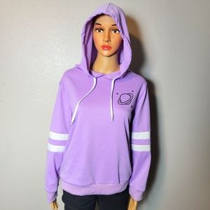 Women's Size Medium Shein Lavender Hoodie